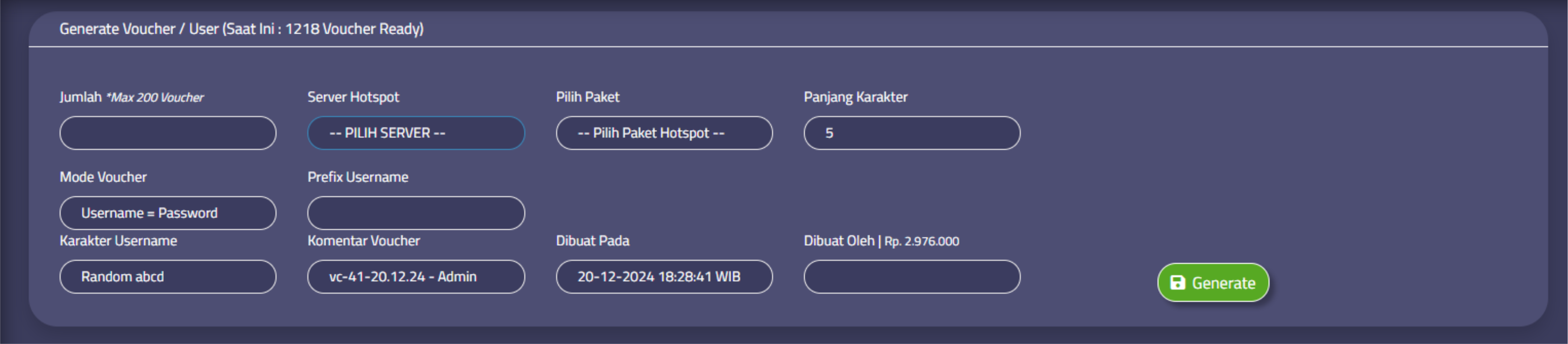 PON Network Status